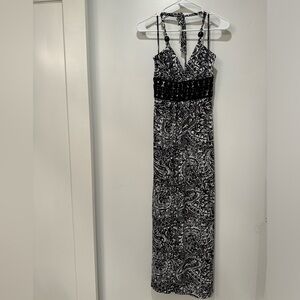 Maxi halter dress